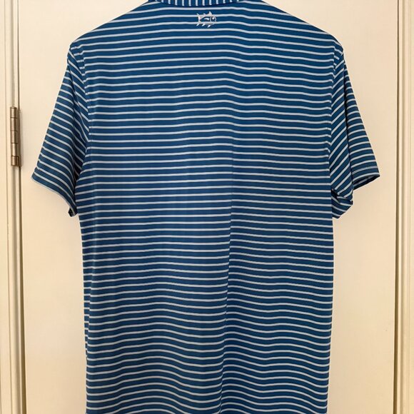 SOUTHERN TIDE | brrrº striped performance golf polo - Picture 2 of 10